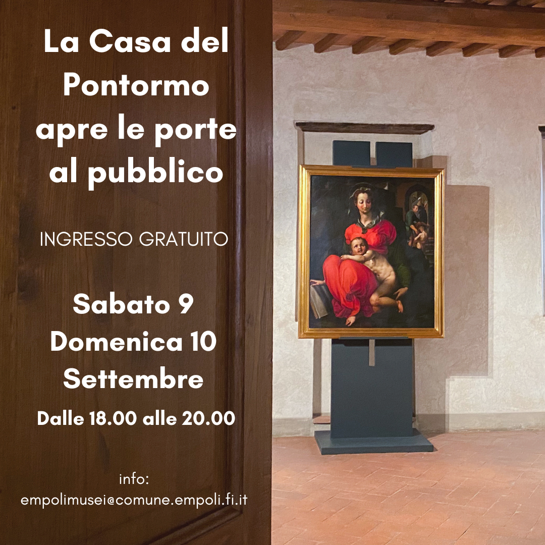 Apertura straordinaria della Casa del Pontormo